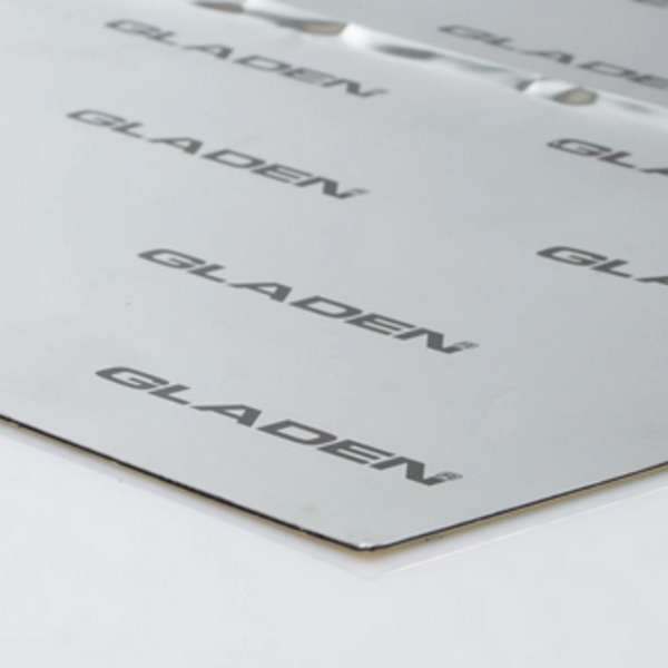 Gladen Aero Extreme – Aluminum Butyl Damping Mat 600×625 mm
