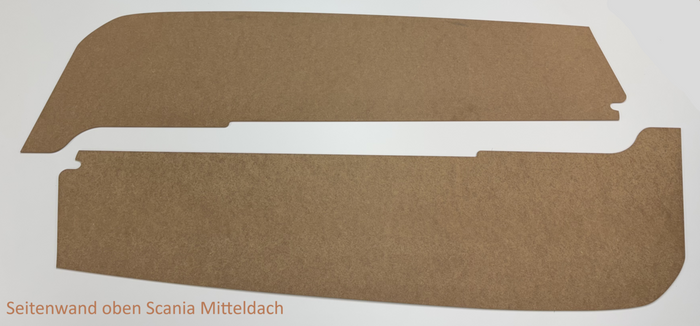 Holzgrundplatten Set 4mm Scania S/R Hochdach/Mitteldach