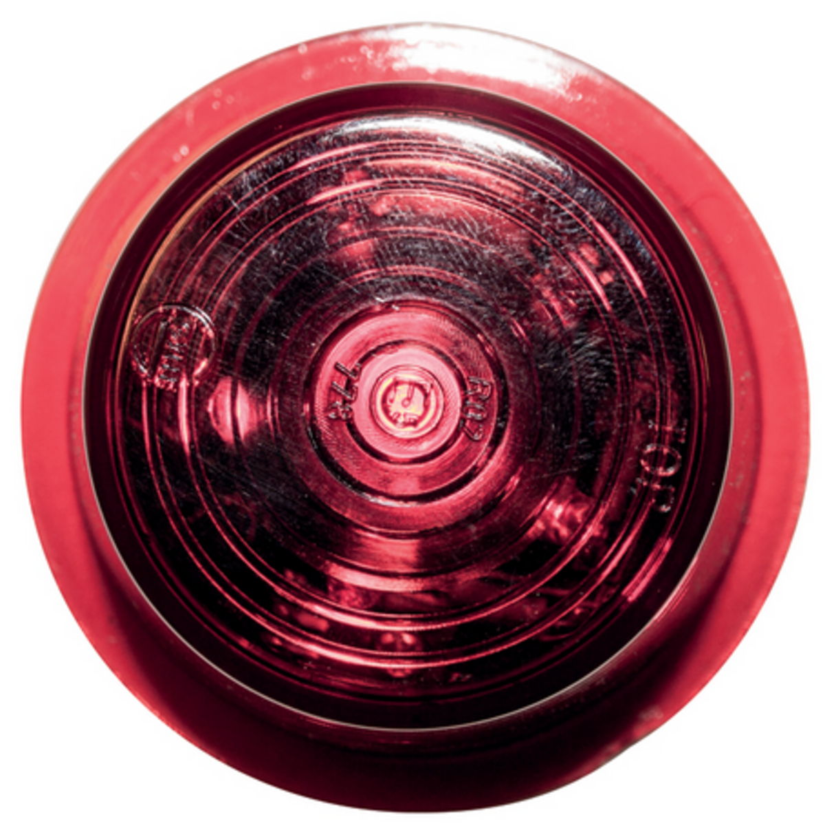 Strands Viking Seitenmarkierungsleuchte – Rot/Rot – 12–24 V mit 6 LEDs Seitenm. Leuchte 12/24V 800400-2 6LEDs rot rund+Kabel=5m