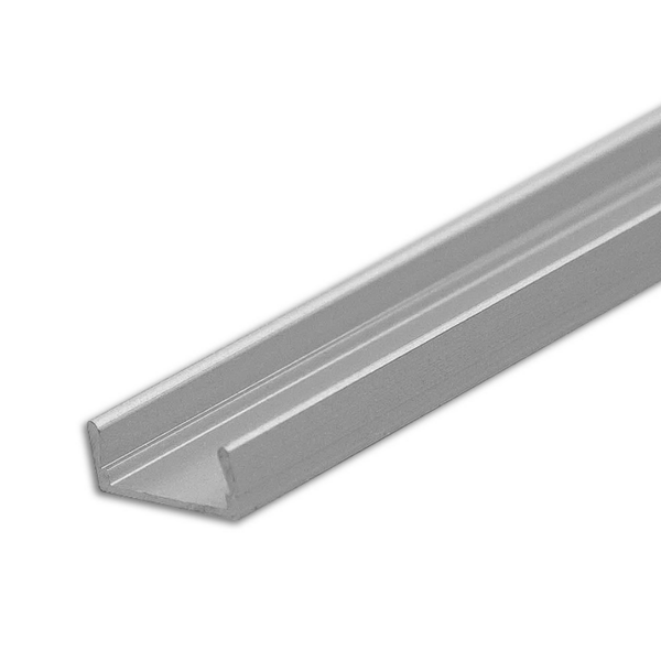 LED surface profile MINI-AB V2, made of aluminum, anodized, 200 cm