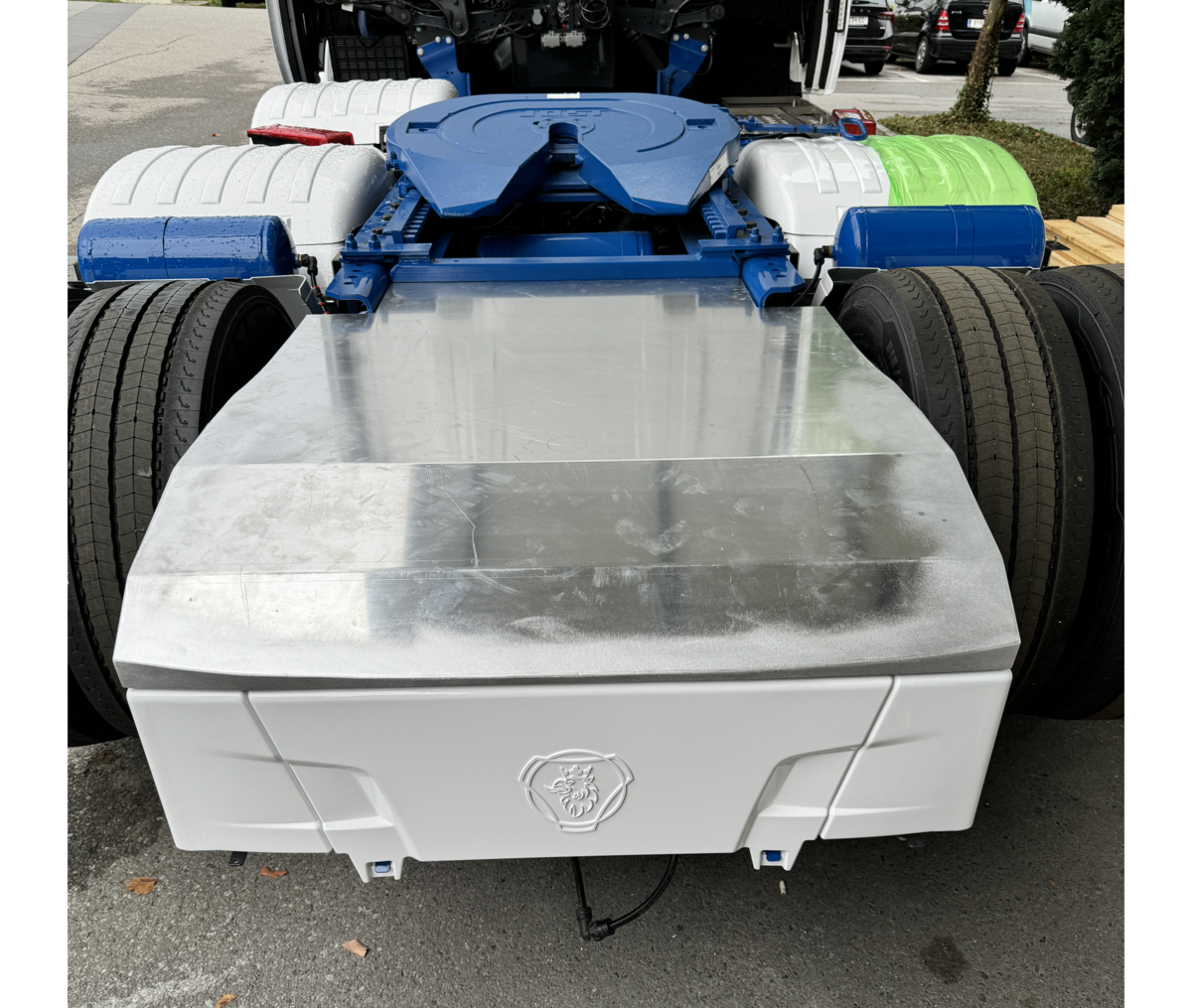 Batteriekastenverkleidung oben Scania S&R Next Gen Aluminium (ab 2017)