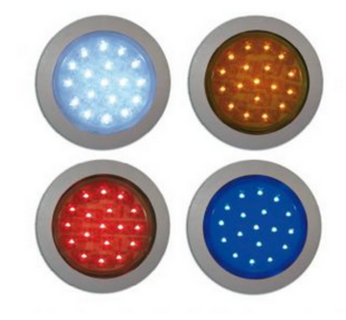 LED Innenraum Leuchte 24V Weiss