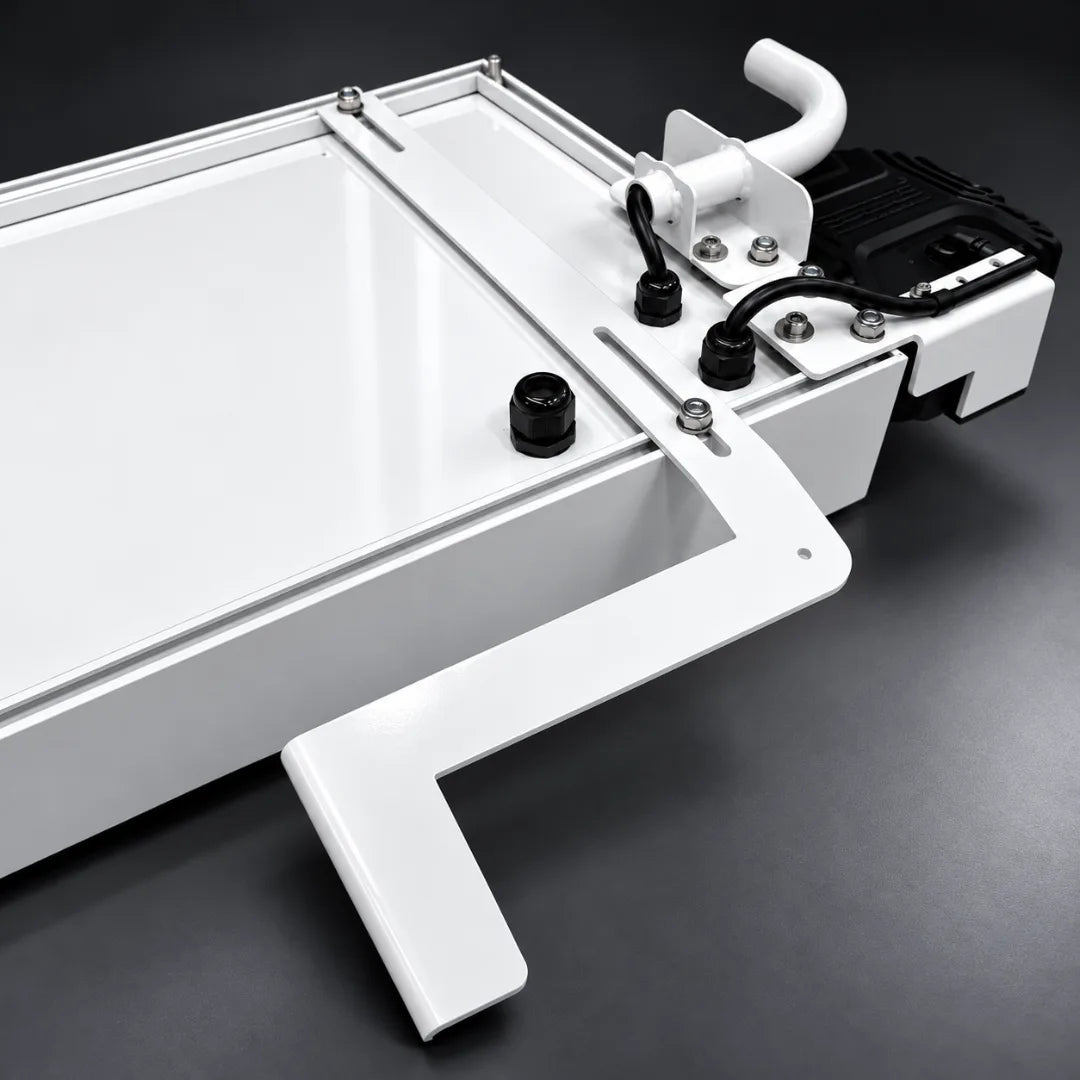 Leuchtkastenhalter MAN TG3 Edelstahl V2A – für Aluminium-Sonnenblenden