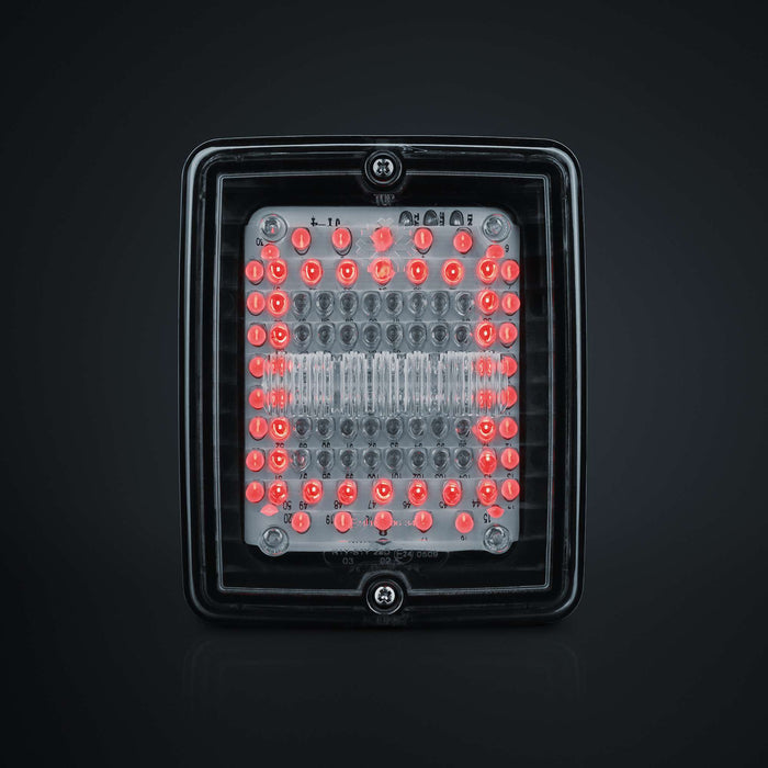 IZE LED Heckleuchte Klarglas – Schluss-, Brems- und Blinklicht, 12/24V