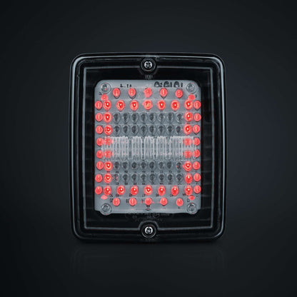 IZE LED Heckleuchte Klarglas – Schluss-, Brems- und Blinklicht, 12/24V