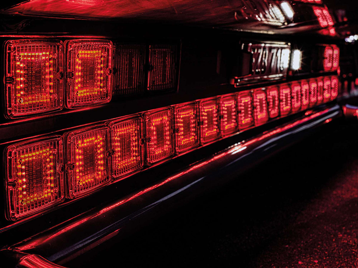 Strands IZE LED Heckleuchte rot, Schluss- und Bremslicht, 24 V