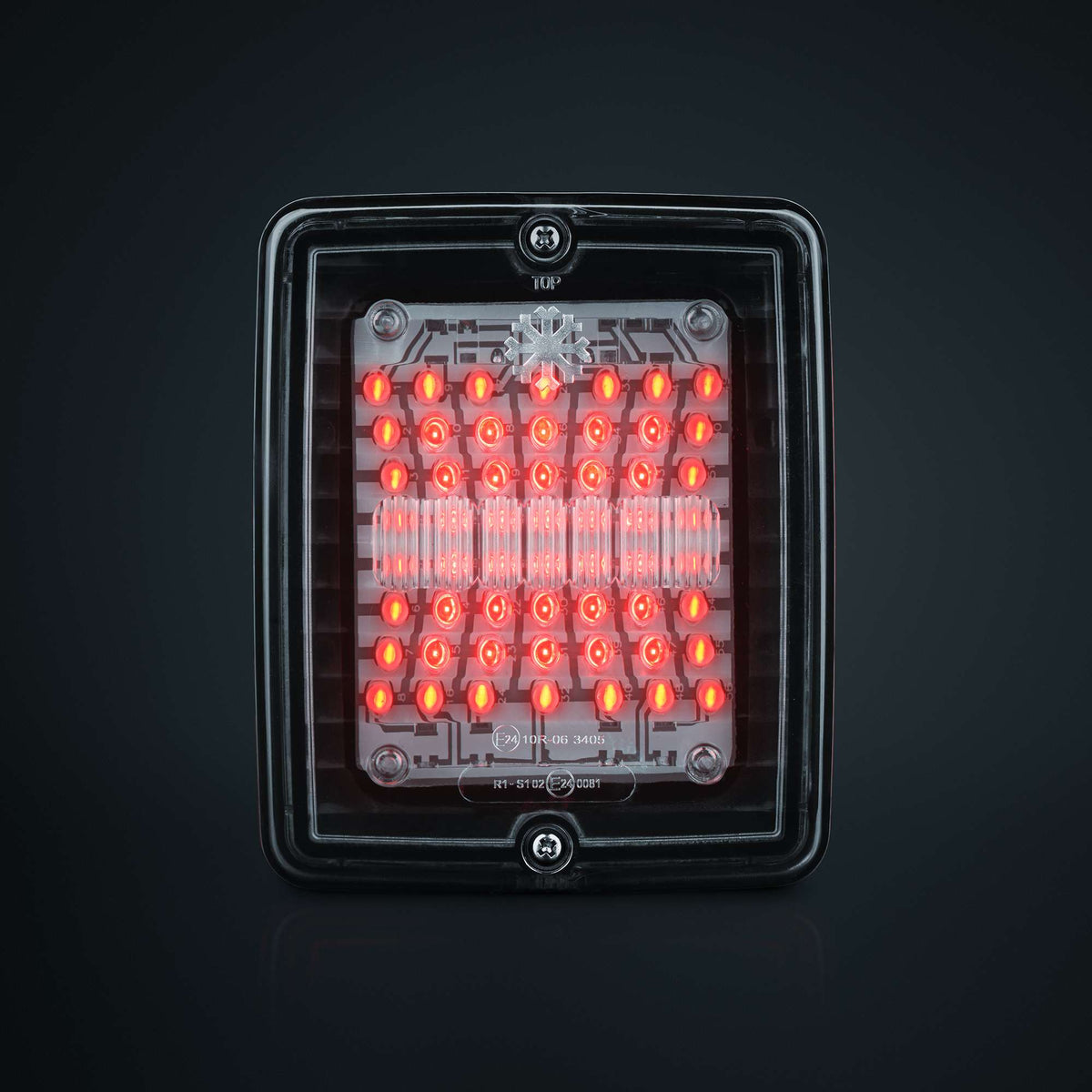 Strands IZE LED Heckleuchte Klarglas, Schluss- und Bremslicht, 24 V