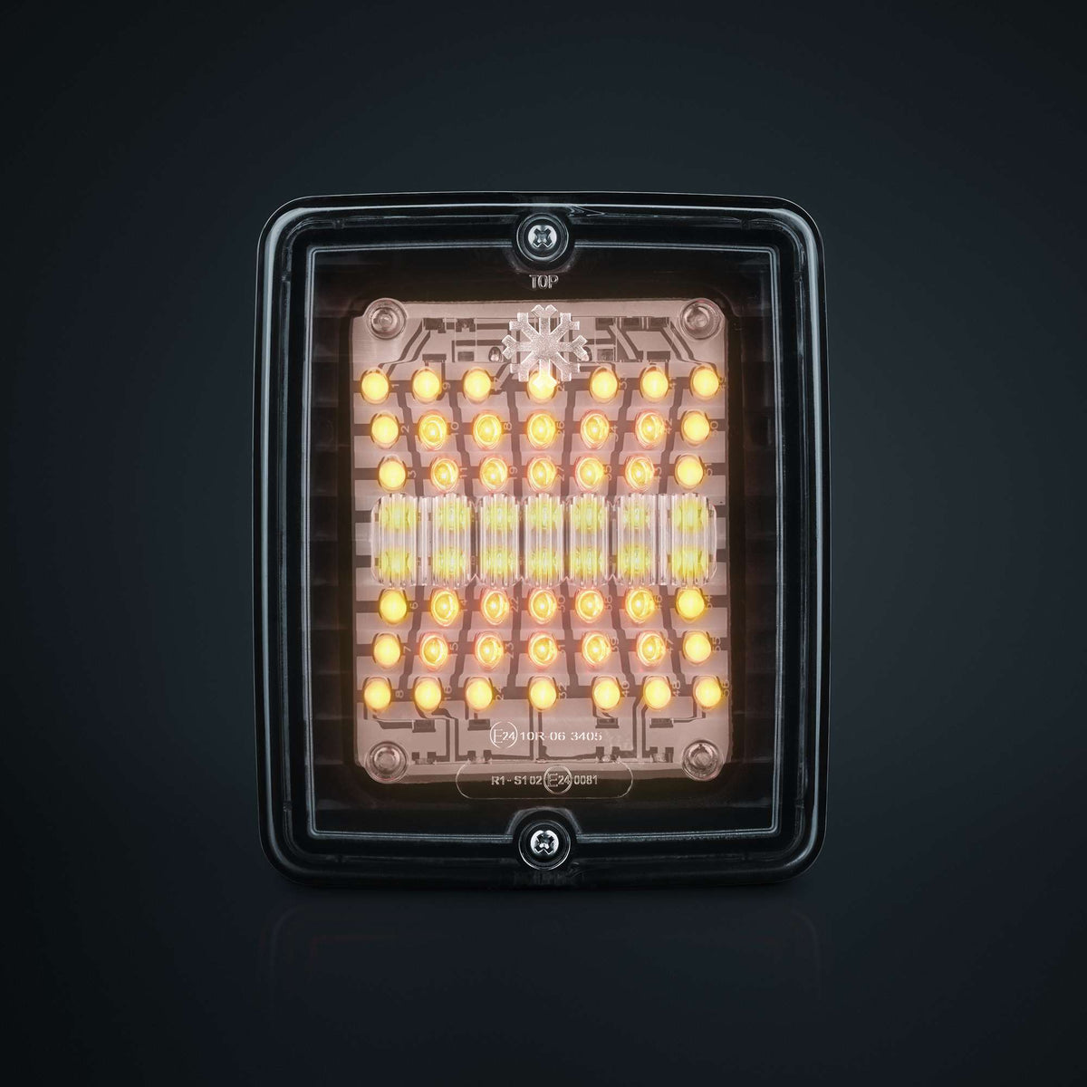 Strands IZE LED Blinkleuchte mit Klarglas für Lkw und Anhänger, 24 V