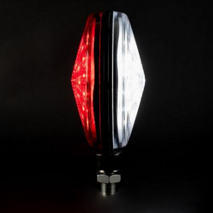 Spiegellampe Ledson light (rot/weiß) 24V