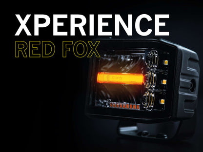Strands Siberia XP Red Fox LED-Arbeitsscheinwerfer mit Warnlicht