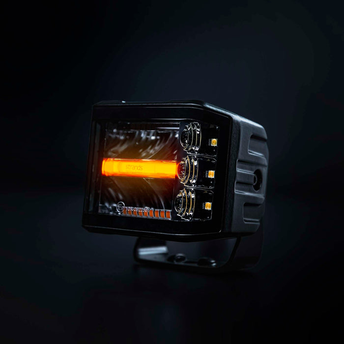 Strands Siberia XP Red Fox LED-Arbeitsscheinwerfer mit Warnlicht