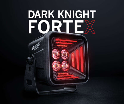 Strands Dark Knight Fortex Rot LED-Arbeitsscheinwerfer 40 W