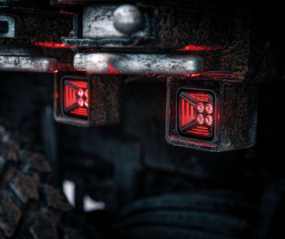 Strands Dark Knight Fortex Rot LED-Arbeitsscheinwerfer 40 W