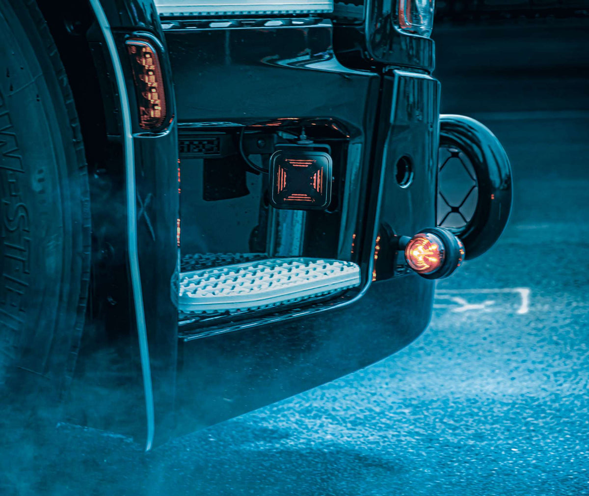Strands Dark Knight Fortex Rot LED-Arbeitsscheinwerfer 40 W
