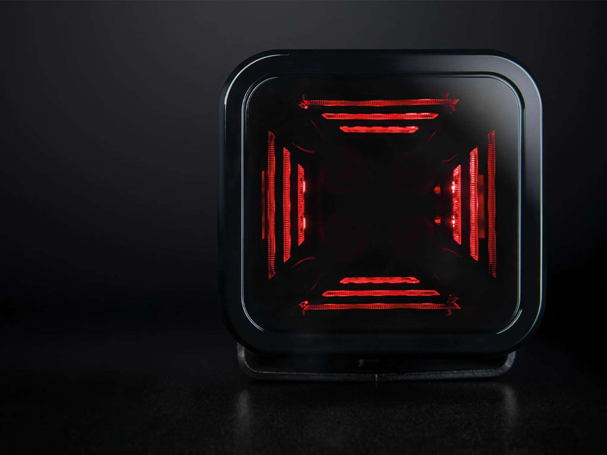 Strands Dark Knight Fortex Rot LED-Arbeitsscheinwerfer 40 W