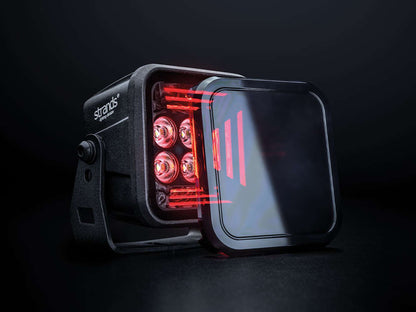Strands Dark Knight Fortex Rot LED-Arbeitsscheinwerfer 40 W
